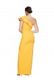 Stretch Crepe Sheath Long Sleeveless High Slit Prom Dresses Cairns