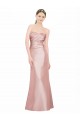 Stretch Satin A-Line Long Sleeveless Sweetheart Low Back Prom Dresses Cairns