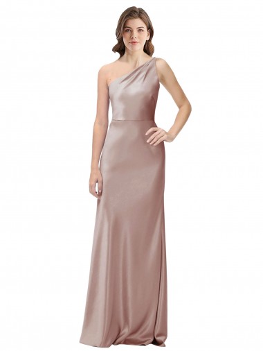 Stretch Satin Sheath Long Sleeveless Open Back Formal Evening Gown / Prom Dress / Bridesmaid Dress Cairns