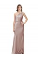 Stretch Satin Sheath Long Sleeveless Open Back Formal Evening Gown / Prom Dress / Bridesmaid Dress Cairns