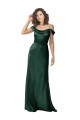 Stretch Satin A-Line Long Sleeveless V-Back Formal Evening Gown / Prom Dress / Bridesmaid Dress Cairns