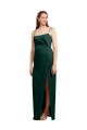 Stretch Satin Column Long Sleeveless Low Back Formal Evening Gown / Prom Dress / Bridesmaid Dress Cairns