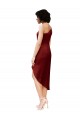 Stretch Satin Sheath Sheath Sleeveless Burgundy Black Tie Evening Gown / Prom Dress / Bridesmaid Dress Cairns