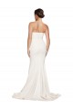 Stretch Satin Mermaid Sweep Train Sleeveless Low Back Formal Evening Gown / Prom Dress / Bridesmaid Dress Cairns