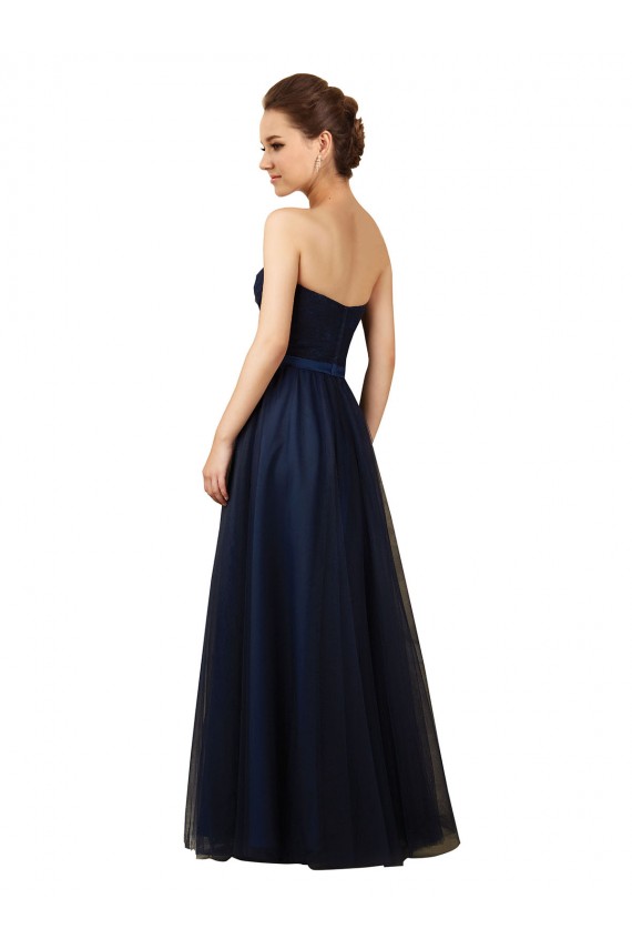 Tulle Long Sleeveless Bridesmaid Gown Cairns