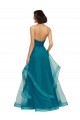 Tulle A-Line Long Sleeveless Turquoise Bridesmaid Dress Cairns