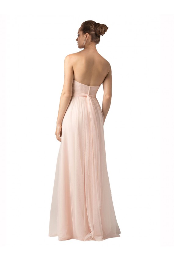 Tulle Long Sleeveless Bridesmaid Dress / Evening Dress Cairns