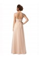 Tulle A-Line Long Sleeveless Bridesmaid Evening Gowns Cairns