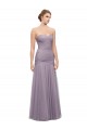 Tulle Mermaid Long Sleeveless Heather Bridesmaid Dresses Cairns