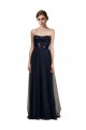 Tulle A-Line Sleeveless Black Bridesmaid Gown Cairns