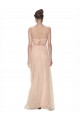 Tulle Sheath Long Sleeveless Bridesmaid Dress Cairns