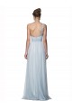 Tulle A-Line Long Sleeveless Mist Bridesmaid Dress Cairns