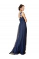 Tulle A-Line Sweep Train Sleeveless Bridesmaid Dress Cairns