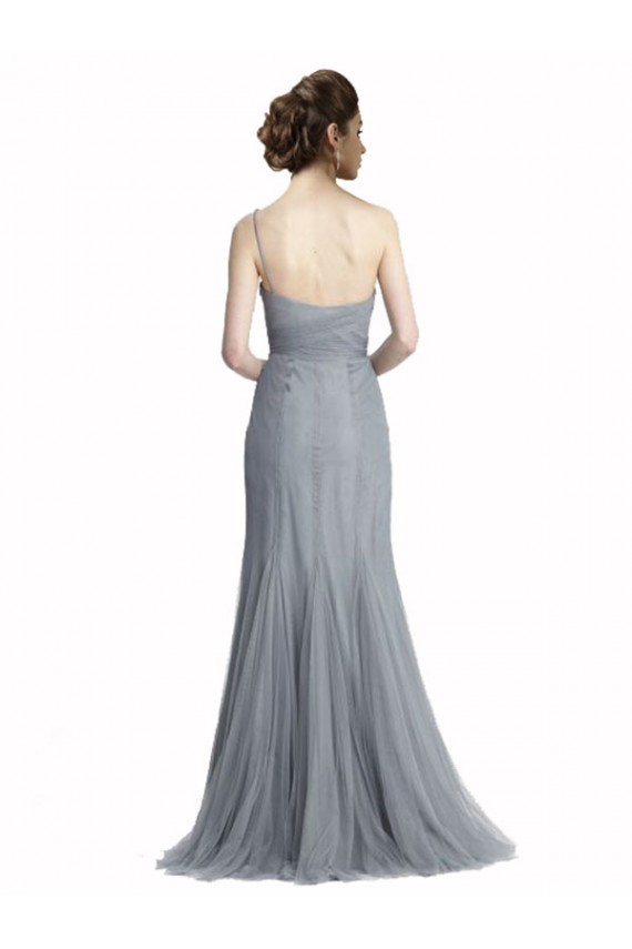 Tulle Mermaid Mermaid Sleeveless Slate Grey Bridesmaid Dress Cairns