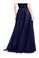 Tulle A-Line Sleeveless Navy Blue Semi Formal Evening Dress / Bridesmaid Dress Cairns