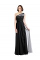 Tulle A-Line Sleeveless Black Bridesmaid Dress Cairns