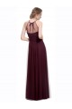Tulle A-Line Long Sleeveless Red Bridesmaid Dress Cairns