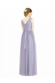 Tulle A-Line Sleeveless Lilac Bridesmaid Dress Cairns