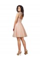 Tulle & Lace A-Line Knee Length Cap Sleeves Keyhole Back Bridesmaid Dress Cairns
