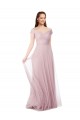 Tulle A-Line Long Sleeveless Bridesmaid Dress / Evening Dress Cairns