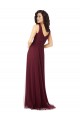 Tulle Long Sleeveless Bridesmaid Dress Cairns
