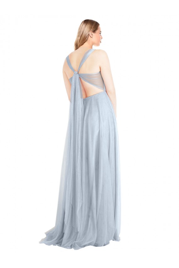 Tulle A-Line Long Sleeveless Evening Gown / Bridesmaid Dress Cairns