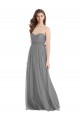 Tulle A-Line Long Sleeveless Bridesmaid Gown Cairns
