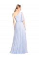 Tulle A-Line Long Flutter Sleeves Bridesmaid Dress Cairns