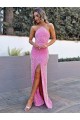 Velvet Sequin Long Sleeveless Prom Dress Cairns