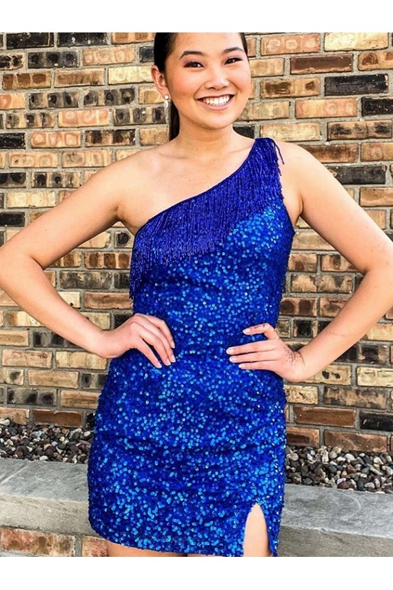 Velvet Sequin Sheath Short Sleeveless Prom Dress Cairns