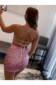Velvet Sequin Sheath Short Sleeveless Evening Dress / Prom Dress Cairns