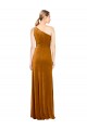 Stretch Velvet A-Line Long Sleeveless Formal Evening Gown / Bridesmaid Dress Cairns