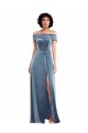 Stretch Velvet A-Line Long Sleeveless Semi Formal Evening Dress / Prom Dress / Bridesmaid Dress Cairns