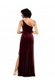 Stretch Velvet Column Long Sleeveless Formal Evening Gown / Prom Dress / Bridesmaid Dress Cairns