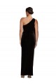 Stretch Velvet Sheath Long Sleeveless Formal Evening Gown / Prom Dress / Bridesmaid Dress Cairns